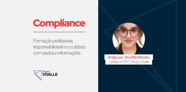 Formação profissional, responsabilidade e o cuidado com dados e informações